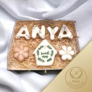 Anyák napja - Közepes méretű mézeskalács ajándékdoboz ANYA felirattal